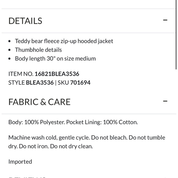 BENCH. Arisoft Jacket- Fleece Zip-Up Hoodie Jacket - Picture 11 of 11